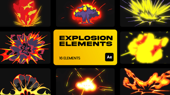 Cartoon Explosion VFX