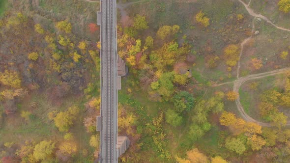 Railroad Bridge Top View