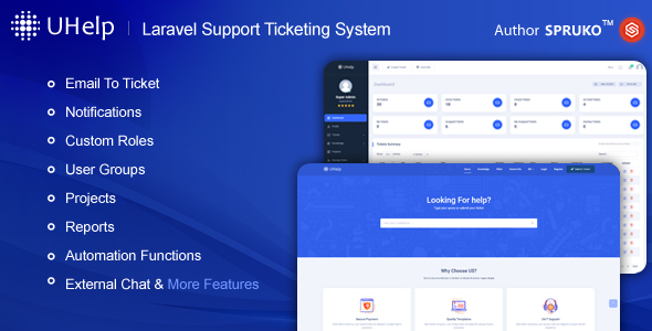 [Download] Uhelp – Laravel Support Ticketing System