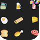 Foods and Drink Icons Pack Thumbnail