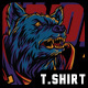 Eclipse Warrior Techwear Mutant T-Shirt Design Template - GraphicRiver Item for Sale
