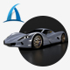 Aspark Owl electric sports car - 3DOcean Item for Sale