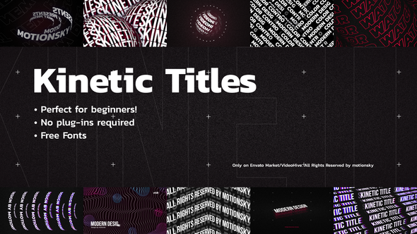 Kinetic Titles