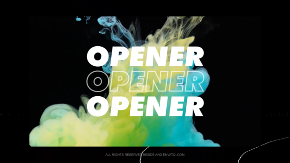 Typography Opener | FCPX alt