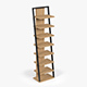 Ladder Wooden Shelf - 3DOcean Item for Sale