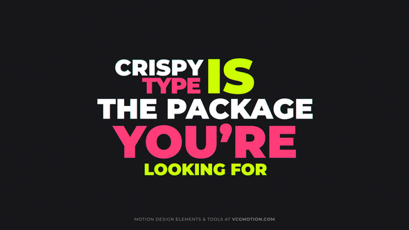 Kinetic Text Presets alt