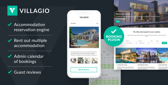 Vacation Rental WordPress Theme – Villagio