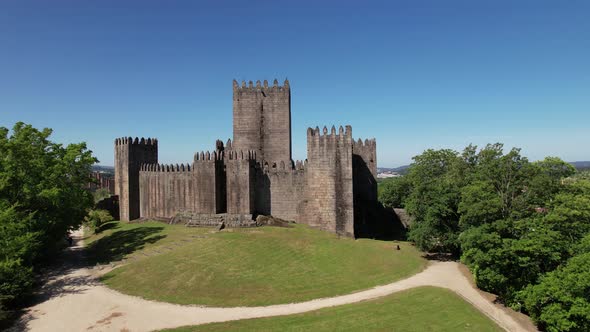 Medieval Castle of Guimarães, Portugal