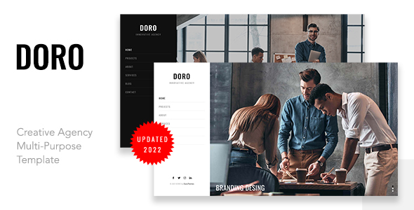 DORO - Creative Agency Multi-Purpose Template