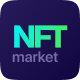 TOKEN-NFT Marketplace Mobile App Figma UI Template | Powered by Google Material Design - ThemeForest Item for Sale