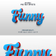 Funny Editable 3D Text Effect Style - GraphicRiver Item for Sale