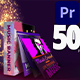 50 Music Banners Ad Mogrt - VideoHive Item for Sale