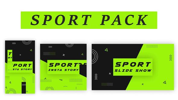 Sports Design Template Pack