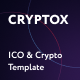 Cryptox — ICO & Cryptocurrency Template - ThemeForest Item for Sale