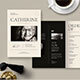 Minimalist & Elegant Funeral Program Template - GraphicRiver Item for Sale