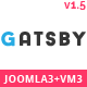 Gatsby - Corporate Joomla 3 + Virtuemart 3 Template - ThemeForest Item for Sale