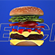Tasty Burger 3D Intro - VideoHive Item for Sale