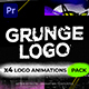 Grunge Logos Intro Pack - VideoHive Item for Sale
