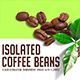 Isolated Coffee Beans - GraphicRiver Item for Sale