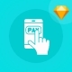 Maxpay – Fintech App Sketch UI Template - ThemeForest Item for Sale