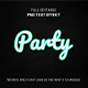 Party Text Effect - GraphicRiver Item for Sale