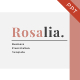 Rosalia – Business Fashion Powerpoint Template - GraphicRiver Item for Sale