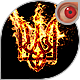 Ukrainian Trident in Fire - VideoHive Item for Sale