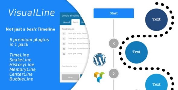 Visual Line WordPress WP Bakery Extension