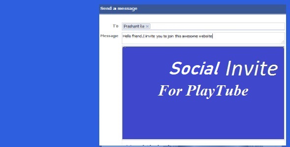 Social Invite For Playtube