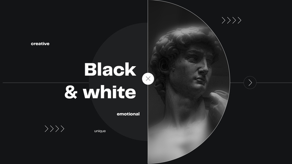 Black and White Intro