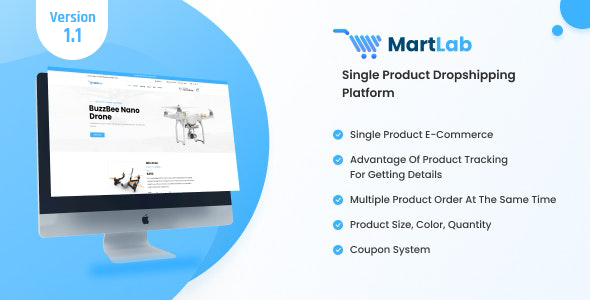 MartLab - Single Product Dropshipping Platform