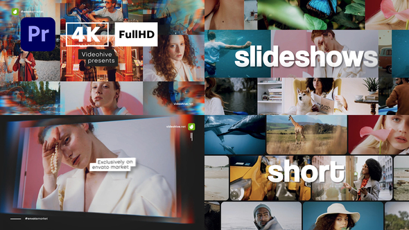 Short Minimal Slideshows Pack. Vol6 | Premiere Pro