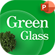 Green Glass Multipurpose Professional PowerPoint Template - GraphicRiver Item for Sale