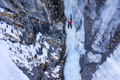 Ice Climbing, Aerial View - PhotoDune Item for Sale