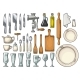 Set Kitchen Utensils - GraphicRiver Item for Sale