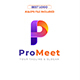 ProMeet- P Letter Logo - GraphicRiver Item for Sale