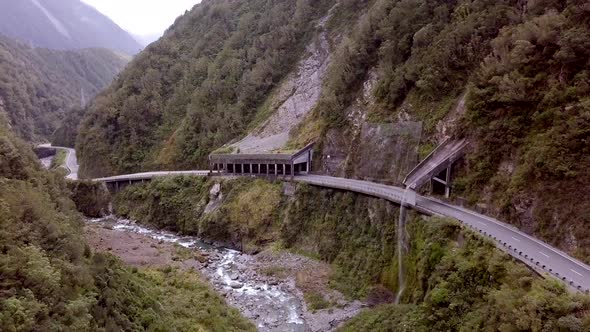 Arthurs Pass in New Zealand