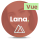 Lana - Vue Portfolio Template - ThemeForest Item for Sale