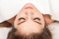 Eyelash Extension Procedure. Woman Eye with Long Eyelashes. Close up, selective focus - PhotoDune Item for Sale
