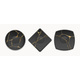 Set of Vector Plates with Gold Kintsugi Cracks - GraphicRiver Item for Sale