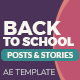 Back To School Instagram Promo - VideoHive Item for Sale