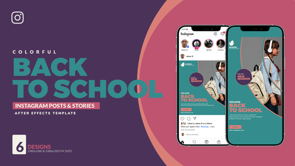 Back To School Instagram Promo