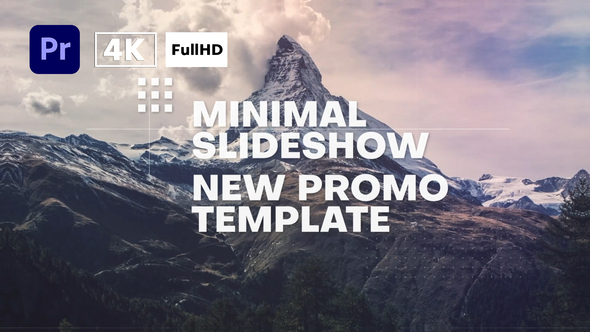 Minimal Promo Slideshow 4 | Premiere Pro