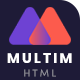 Multim - Creative multipurpose HTML5 template - ThemeForest Item for Sale