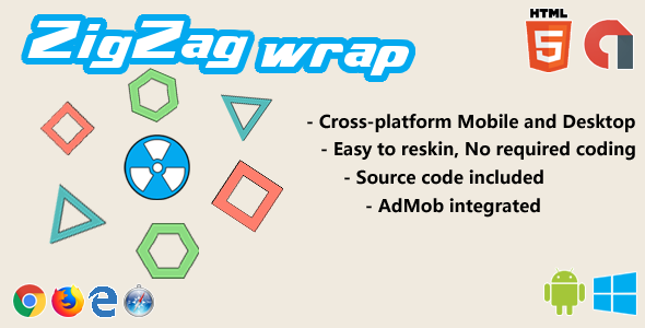 ZigZag Wrap - HTML5 Game