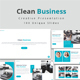 Clean Business Powerpoint Template - GraphicRiver Item for Sale