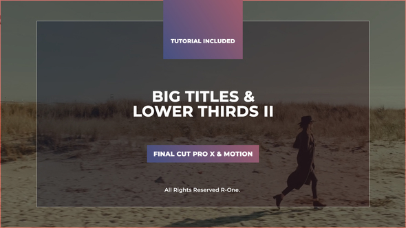 Big Titles & Lower Thirds II FCPX