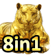 Golden Tiger 8 IN 1 - VideoHive Item for Sale
