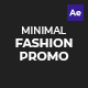 Minimal Fashion Promo - VideoHive Item for Sale