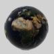 Realistic High Poly Globe - 3DOcean Item for Sale